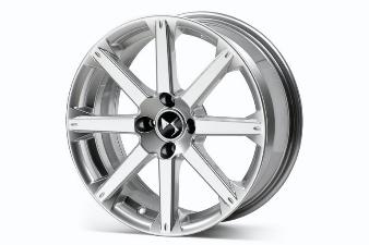 Genuine Citroen Ds3 17" Jordan R Alloy Wheel In White