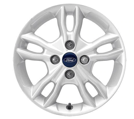 Genuine Ford Fiesta 5 X 2-Spoke Design 15" Alloy Wheel - Frozen White