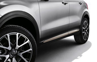 Genuine Fiat 500X Beige Side Mouldings