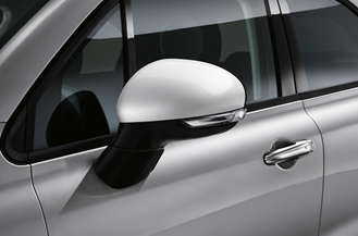Genuine Fiat 500X Mirror Covers - White