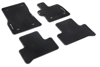 Genuine Alfa Romeo Stelvio Carpet Mats - Silver Stitching