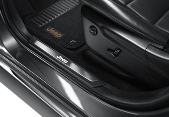 Genuine Jeep Grand Cherokee Sill Protectors With Jeep Logo