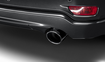 Genuine Jeep Grand Cherokee Exhaust Tips - Black