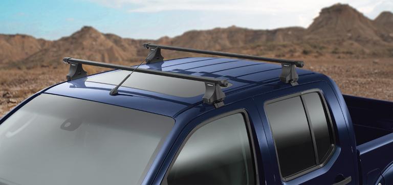 Genuine Nissan D40 Navara Steel Roof Bars (Double Cab)