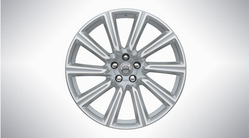 Genuine Volvo Xc90 20" 10 Spoke Silver/Diamond Cut Alloy Wheel