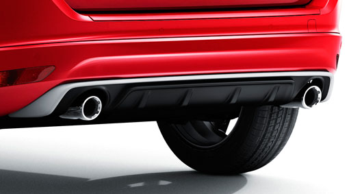 Genuine Volvo Xc60 Double Round Exhaust Pipes - T5 Models