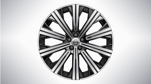 Genuine Volvo Xc90 20" 10 Spoke Black/Diamond Cut Alloy Wheel