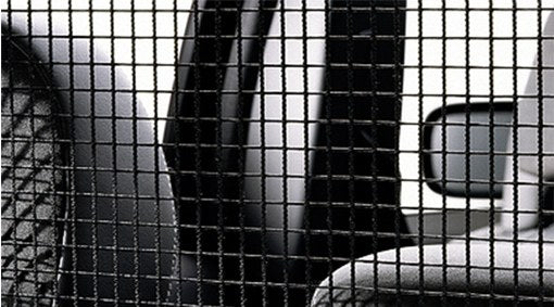 Genuine Volvo V90 Cross Country Load Protection Net In Charcoal