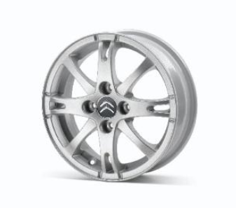 Genuine Citroen C1 14" City Alloy Wheel - Silver