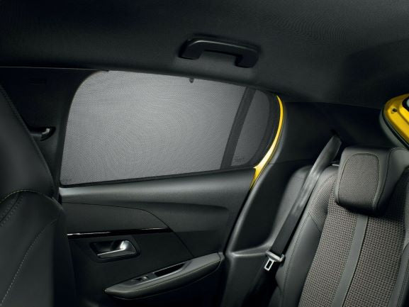 Genuine Peugeot 208 Rear Window Sunshades