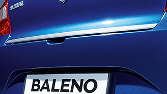 Genuine Suzuki Baleno Chrome Tailgate Moulding