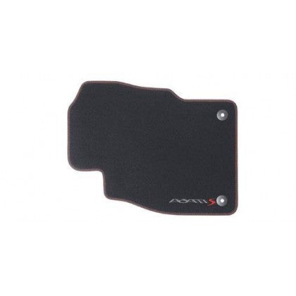 Genuine Vauxhall Adam Velour Floor Mats - Black With Red Stitching