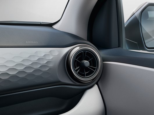 Genuine Hyundai I10 Air Vent Trims, Phantom Black