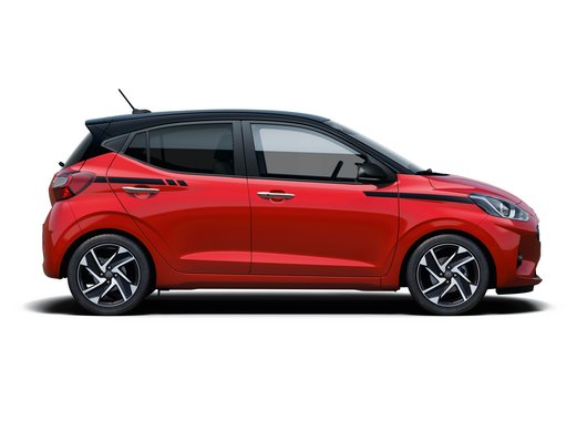 Genuine Hyundai I10 Decals, Speed Stripes, Matt Black