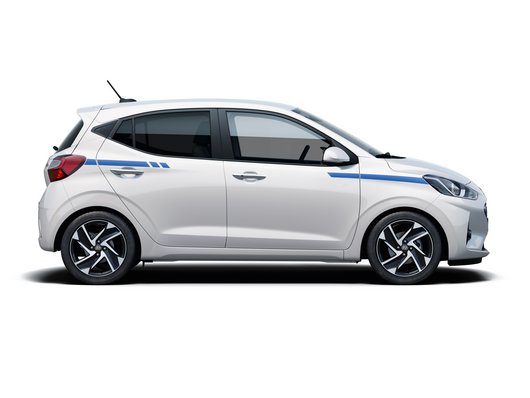 Genuine Hyundai I10 Decals, Speed Stripes, Sea Blue