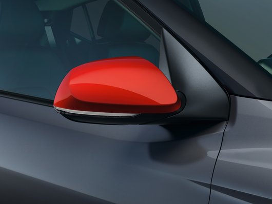 Genuine Hyundai I10 Door Mirror Caps, Tomato Red