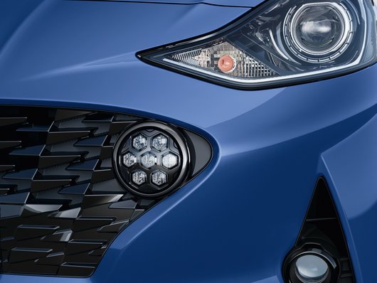 Genuine Hyundai I10 Front Lamp Trims, Phantom Black