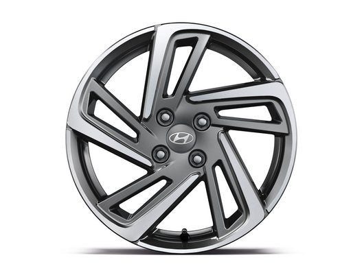 Genuine Hyundai I10 16" Alloy Wheel, Paju, Bicolour