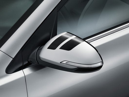 Genuine Kia Rio Door Mirror Decals, Black
