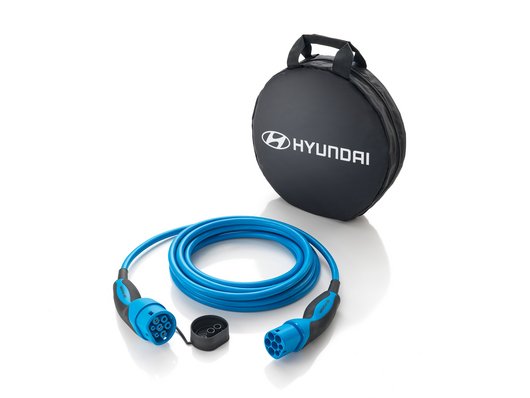 Genuine Hyundai Kona Electric Charging Cable, Mode 3 (1-Phase, 32A, 7.5M)