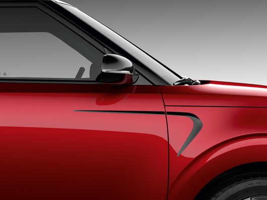 Genuine Kia E-Soul Decals, Boomerang, Black Metallic