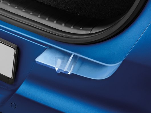 Genuine Kia E-Soul Rear Bumper Protection Foil, Transparent