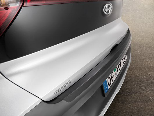 Genuine Hyundai Bayon Rear Bumper Protection Foil, Black
