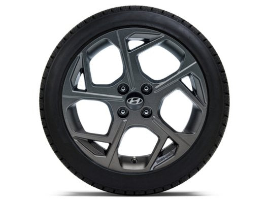 Genuine Hyundai Bayon 16" Alloy Wheel, Sinan, Graphite