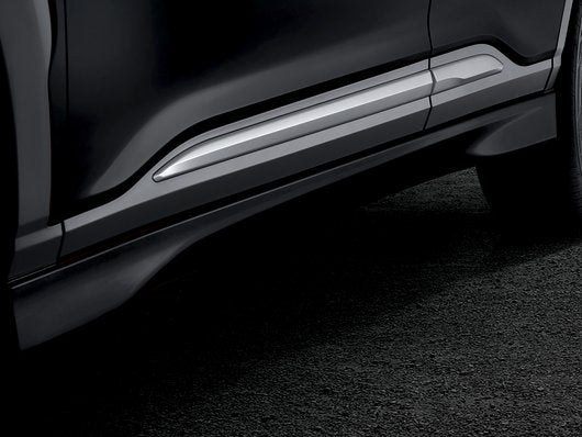Genuine Hyundai Kona Side Skirts, Phantom Black, Rh