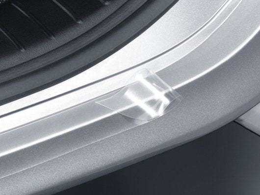 Genuine Hyundai Santa Fe Hybrid Rear Bumper Protection Foil, Transparent