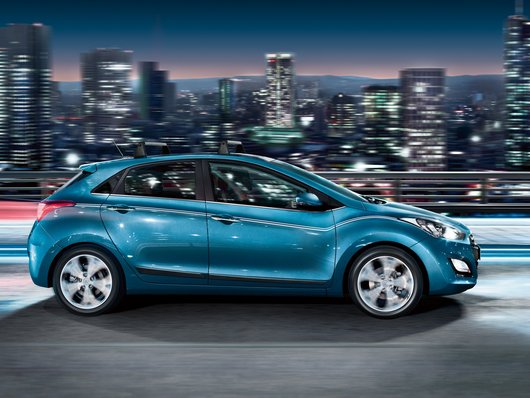 Genuine Hyundai I30 Body Decals, White