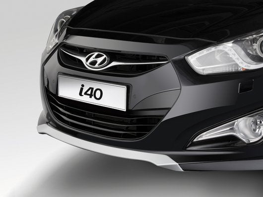 Genuine Hyundai I40 Front Skirt, Silver