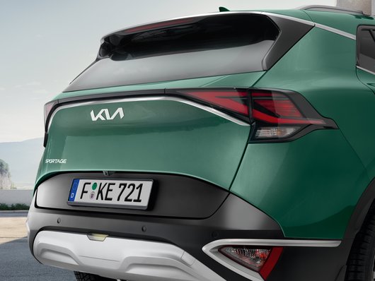 Genuine Kia Sportage Phev Tailgate Trim Line, Chrome Optic