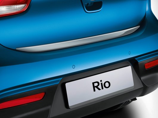 Genuine Kia Rio Tailgate Trim Line, Silver