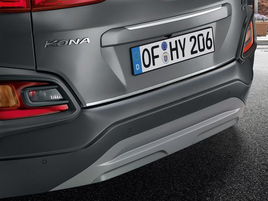 Genuine Hyundai Kona Electric Tailgate Trim Line, Brushed