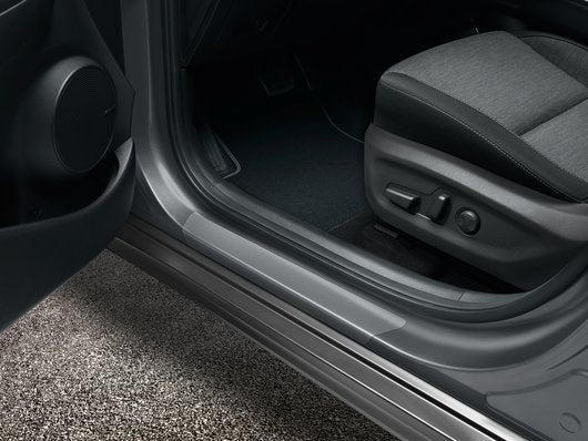 Genuine Hyundai Kona Hybrid Door Sill Protection Foils, Transparent