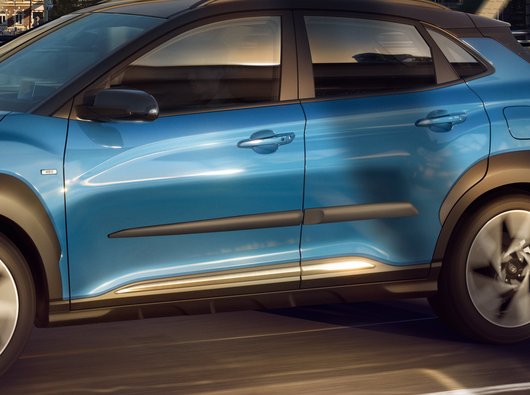 Genuine Hyundai Kona Hybrid Side Door Mouldings