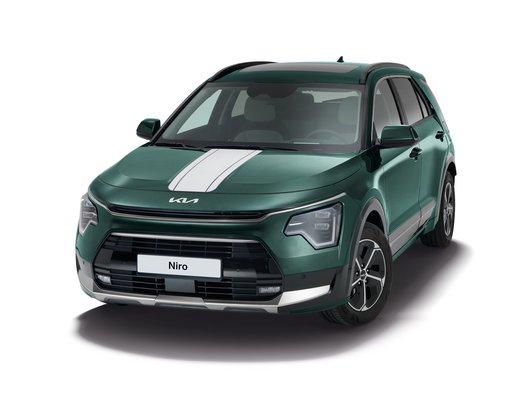 Genuine Kia Niro Phev Decals, Racing Stripes, Matt White