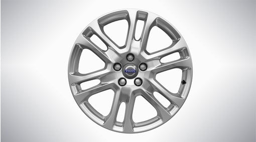 Genuine Volvo Xc60 18" Pan Alloy Wheel In Silver