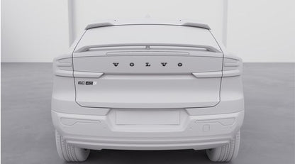 Genuine Volvo EC40 Black Rear Emblem Kit, Twin Motor Performance