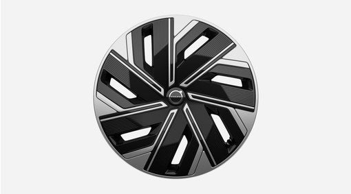 Genuine Volvo ES90 20" 7-Spoke Glossy Silver/Glossy Black Alloy Wheel