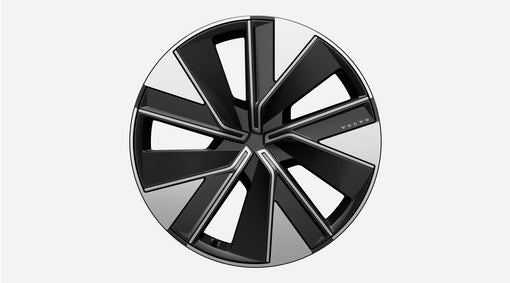 Genuine Volvo ES90 21" 5-Spoke Glossy Black Diamond Cut Alloy Wheel - 1269