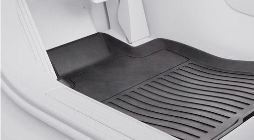 Genuine Volvo V60 Plastic Floor Mats In Black (Manual)