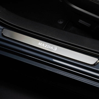 Genuine Mazda 3 Illuminated Scuff Plates