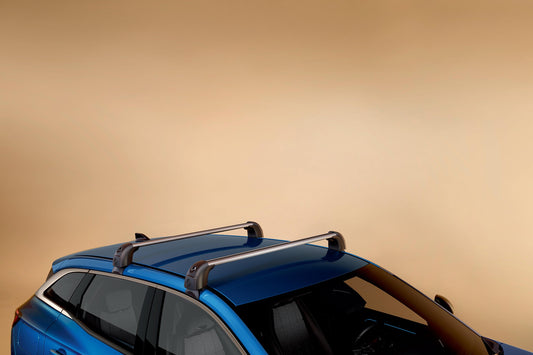 Genuine Renault Austral QuickFix Aluminium Roof Bars, Vehicles Without Longitudinal Bars