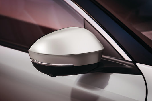 Genuine Renault Austral Door Mirror Covers, Light Grey
