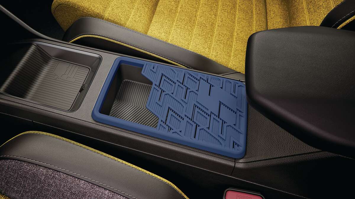 Genuine Renault 5 Unlimited 5 Blue Cover For Large Central Storage