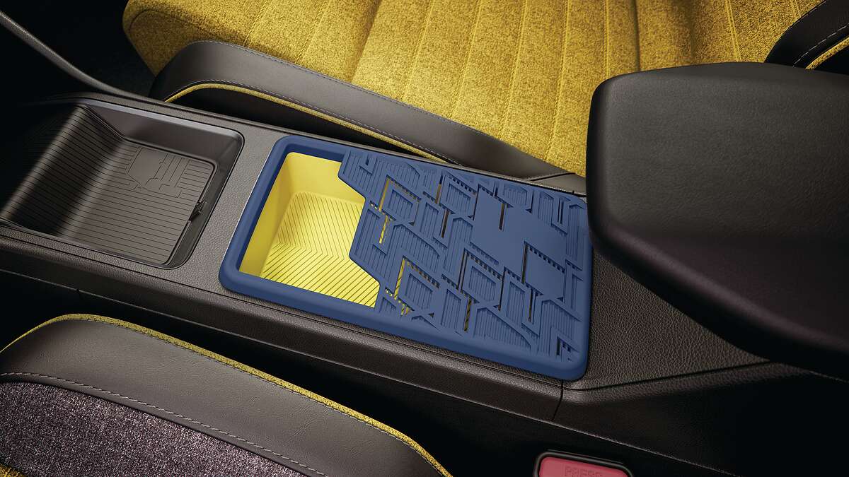 Genuine Renault 5 Unlimited 5 Blue Cover For Large Central Storage