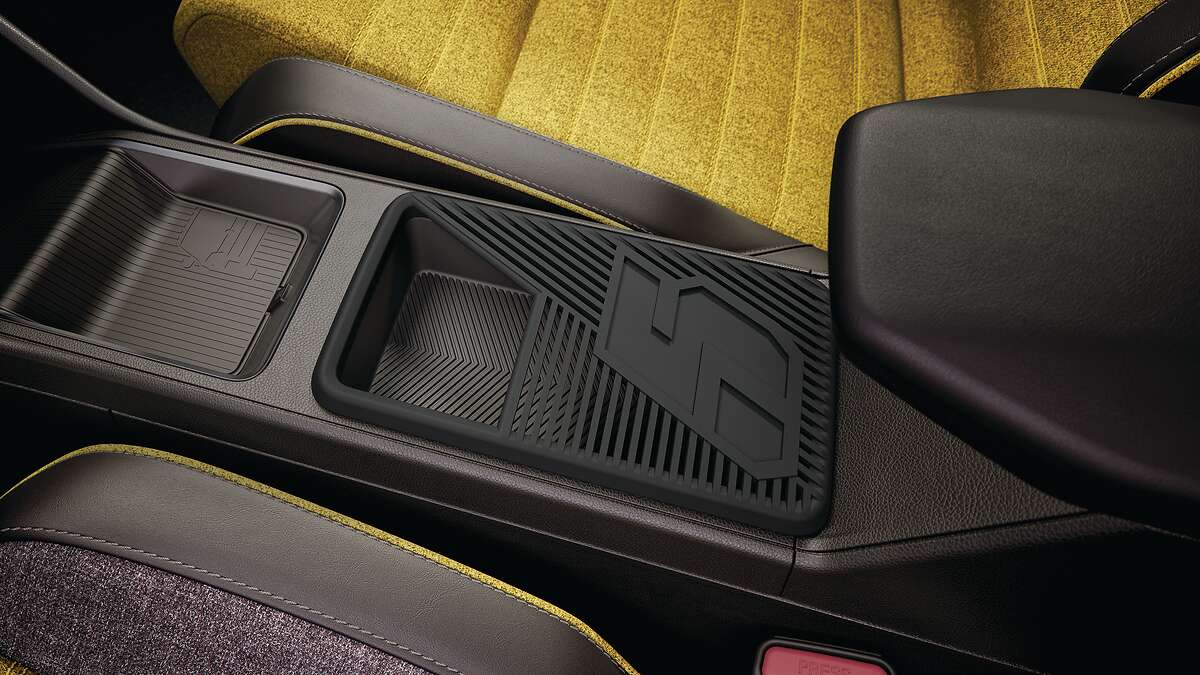 Genuine Renault 5 Grey NumbeR5 Lid For Large Central Storage Compartment