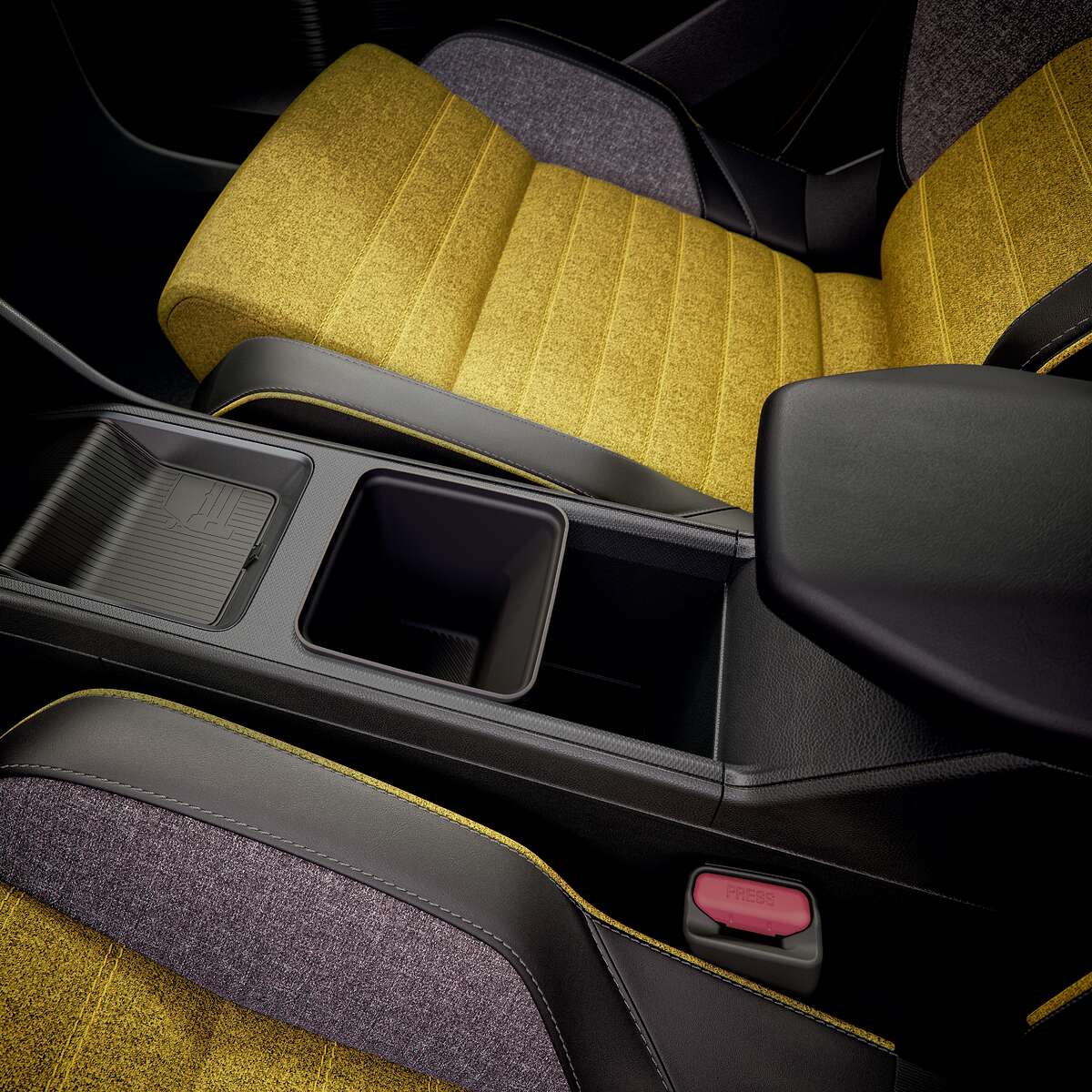 Genuine Renault 5 Black Box For Small Central Storage Compartment